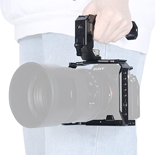 Kit de Video Rig con Jaula de Aluminio y Mango Superior para Sony A7 IV. - Fernando Cortés