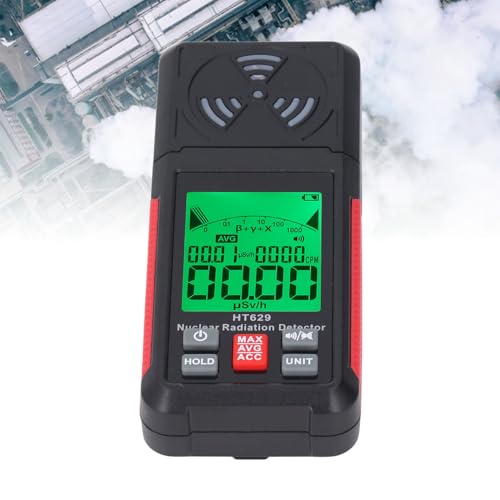 Detector de Radiación con Alarma de Luz y Sonido miniatura 6