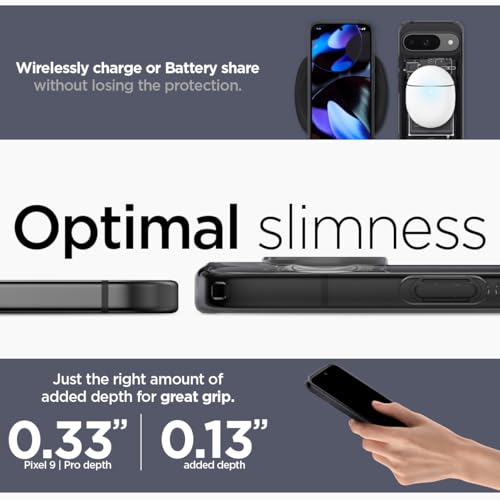 Image of Spigen for Pixel 9 /9 Pro Case, Ultra Hybrid[Anti-Yellowing] [No Magnet Ring] - Zero One