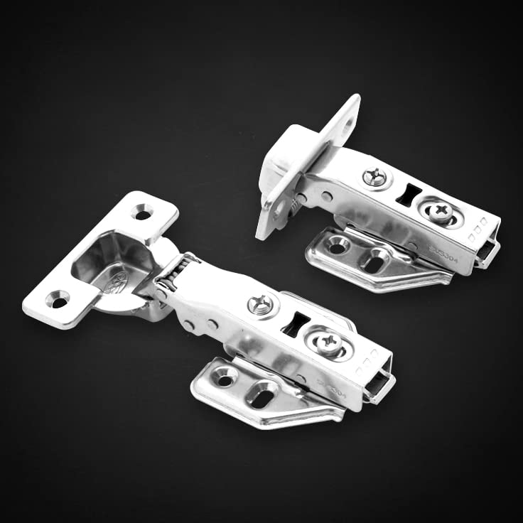 EBCO SS Soft Close Hinge Slow Motion Overlay - SS304 - with 4 HO (B0BJVKKRCM) Amazon Price History, Amazon Price Tracker
