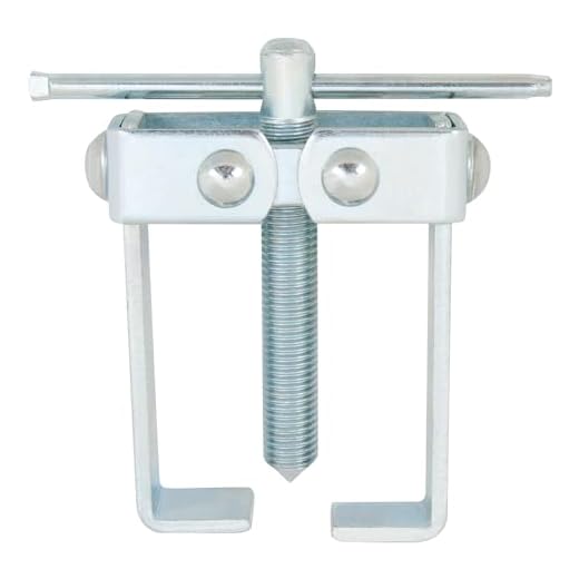 Performance Tool W140 Drop Forged 2 Jaw Puller - Heat Treated Alloy Steel with Chrome Plated Finish, 35 inch Size