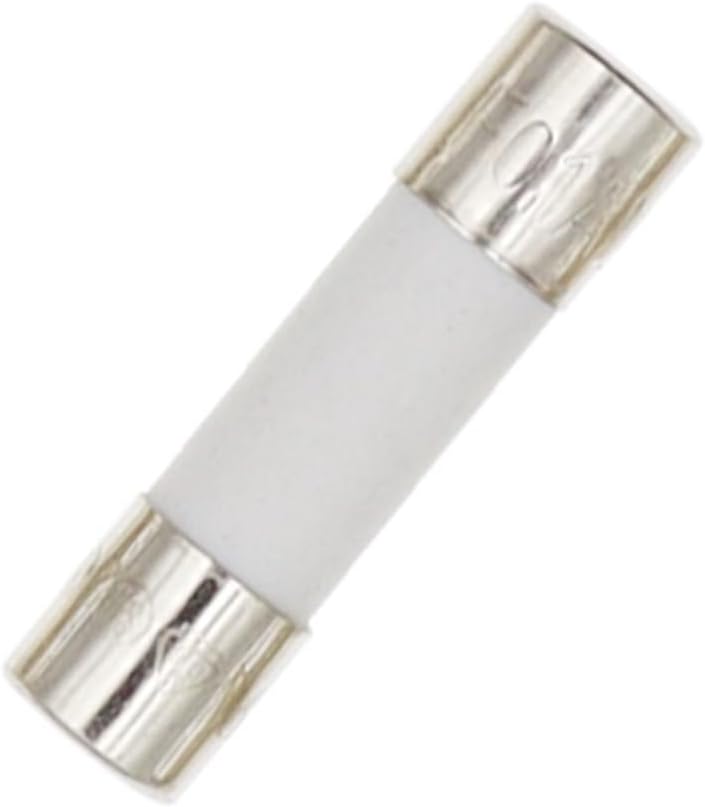 Car Fuse Pipe 5X20MM 6X30MM Fast Blow Ceramic Fuse 250V 0.5A 1A 2A 3A 4A 5A 6A 6.3A 8A 10A 15A 20A 25A 30A AMP Fuse Ceramic Fusi (Size : 4A, Color : 6X30MM_10PCS_Slow Break T)