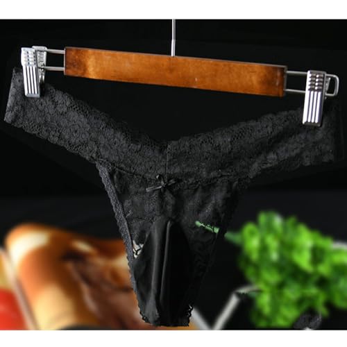 Mens Sissy Thong Underwear Panties Lingerie, Sexy Feminine Lace Clothes for Girly Femboy Male Cross-dressers4