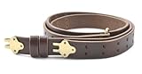 World War Supply M1907 Leather Rifle Sling M1 Garand Springfield Premium Drum Dyed Leather
