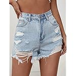 Floerns-Womens-Ripped-Raw-Hem-High-Waisted-Distressed-Denim-Shorts