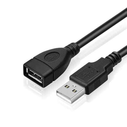 Image of 7SEVEN USB Cable 2.0 10 meters Extension Male-A to Female-A Suitable to Extend Mouse Printer Scanner Keyboard DVR NVR External HDD Device to Operate Conveniently