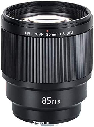 - Full Frame Prime Lens VILTROX 85mm F1.8 Mark II STM Auto-Focus Large Aperture Portrait Lens for Fuji X-Mount Camera X-T3 X-T2 X-T30 X-T20 X-T10 X-T100 X-PRO2 X-E3 X-A20 X-A5 Black