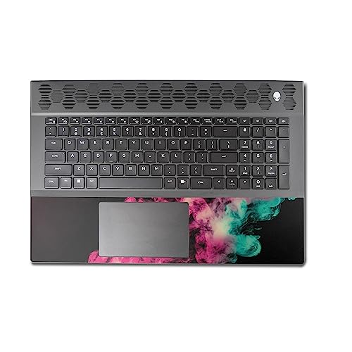 Image of MightySkins Skin Compatible with Alienware M18 R1 (2023) Full Wrap Kit - Magenta Smoke | Protective, Durable, and Unique Vinyl Decal wrap Cover | Easy to Apply & Change Styles | Made in The USA