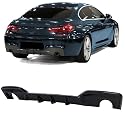Heckdiffusor Performance Schwarz Glanz passt für 6er BMW F12 F13 F06 640d 640i