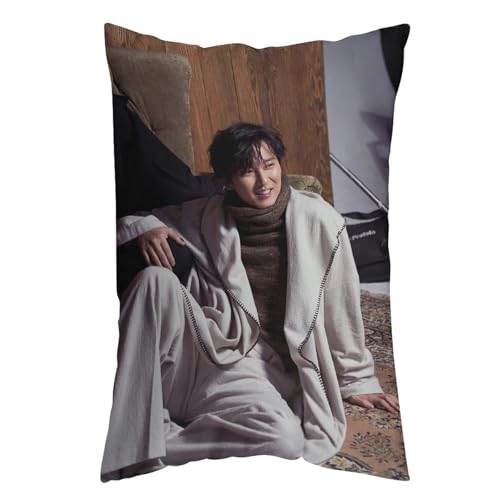 キム・ナムギル8 抱き枕カバー 長方形 等身大クッションカバー 両面プリント 気持ちいい 安眠 隠しファスナー式 伸縮性 着脱簡単 肌触り良い 柔らかい 四季兼用 ベッド飾り 20"x30"