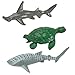 Safari Ltd. Endangered Marine Species TOOB - Figures of Whales, Marine Iguana, Galapagos Penguin, Sea Lion, Spotted Eagle Ray, Sawfish, Hammerhead and Turtles - Toys for Boys, Girls & Kids Ages 3+