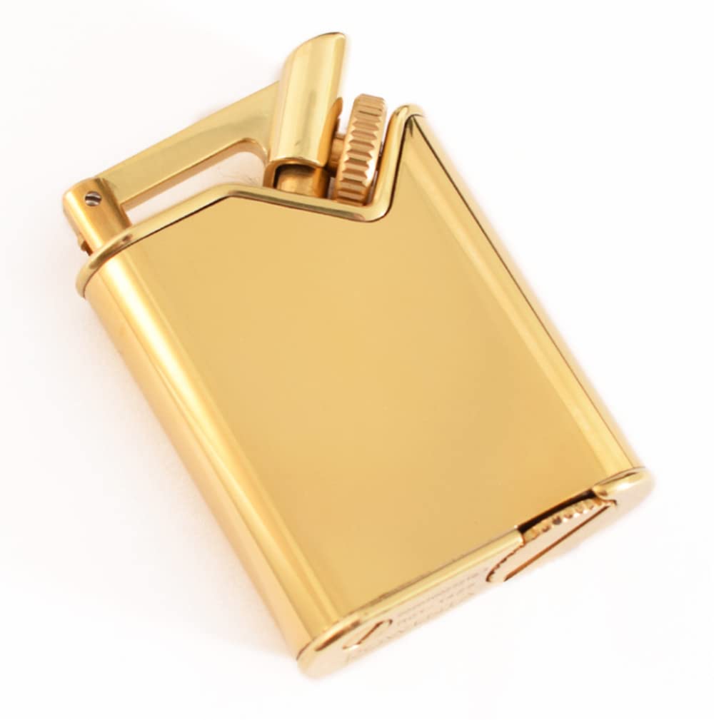 (Sold without Kerosene) Vintage Kerosene Lighter,Heavy Trench,Soft Flame,Retro Gift for Men