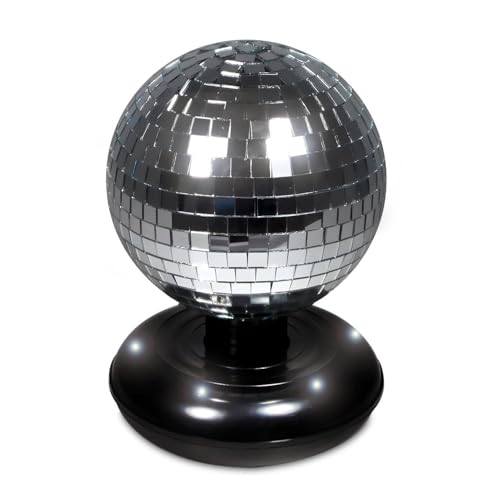 Boule à facettes rotative à LEDs 6/15cm Cheetah G017KP