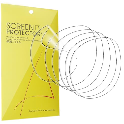 Lamshaw Compatible for Loona Smart Robot Screen Protector, [6 Pack] Full Coverage TPU Clear Film Compatible for Loona Smart Robot (6 pack)