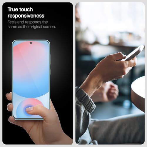 Image of KAPAVER GT Series Clear Tempered Glass Screen Guard Protector for Galaxy S24 FE (Glass with EasyDO Applicator)- 2 Pack