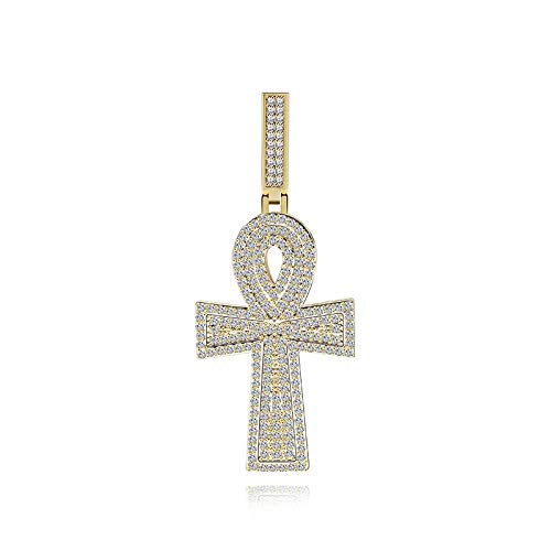 Collier Carte Pendentif en Or et Zircon Véritable de Prestige - 7