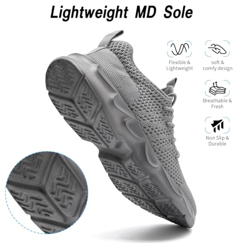 Image of DLWKIPV Womens Walking Shoes Slip On Sneakers Tennis Shoes Running Sport Workout Gym Shoes Athletic Non Slip Lightweight Breathable Fashion Casual Shoes for Travel Work