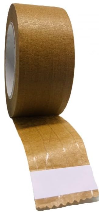 Confezione da 36 rotoli di nastro in carta color marrone rinforzato 5 fili 50mmx50mt