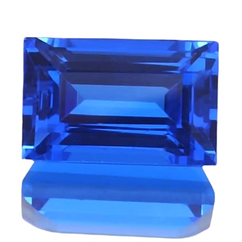 Spinelle bleu de Ceylan 12x7mm pour remplacer une pierre perdue