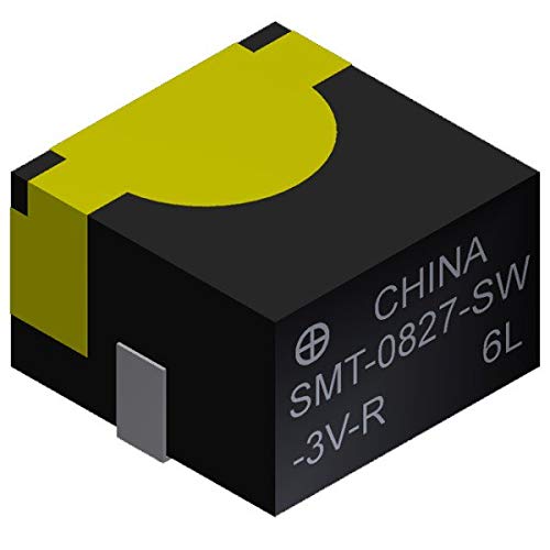 SMT-0827-SW-3V-R, Surface Mount TRANSDUCER 3.6VP-P 60MA (10 Items)
