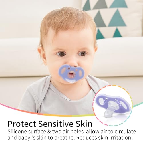 Mombella Koala Pacifiers 0 Months+, Silicone Baby Pacifier For Breastfed Babies, Soft Nipple Newborn Soother thumb #3