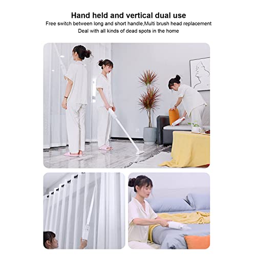 Draadloze stofzuiger, krachtige rechtopstaande elektrische stofreiniger Handheld USB-oplader Afneembaar voor huishouden voor in de auto - Image 5