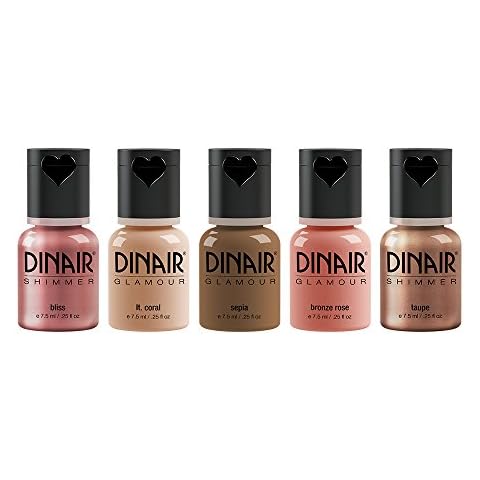 Dinair Airbrush Makeup | 5pc Eyeshadow Beauty Color Collection Cover