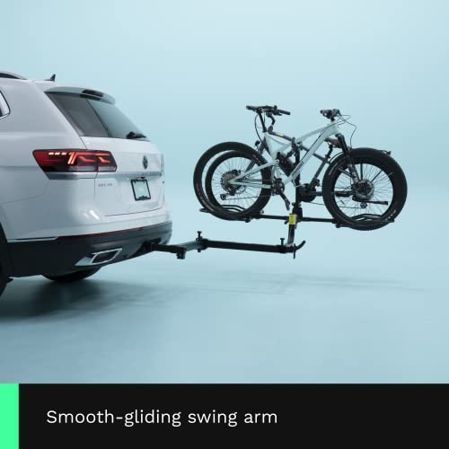 Kac Swing Away Hitch Adapter, 90-Degree Swing Away Arm, Fits 2" Hitch, 320 Lbs Heavy Weight Capacity, Hitch Mounted Bike Racks Extension Accessory For Cars, Trucks, Suvs, And Minivans #TOP2