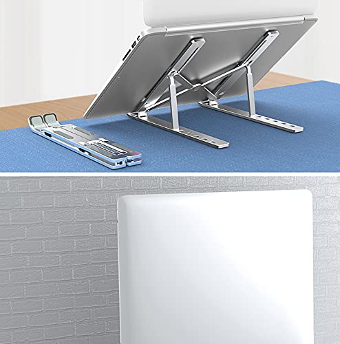 Amazon.co.jp: ラップトップスタンド、アルミニウム製マルチレベル高さ