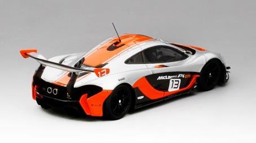 ミニカー TSMMODEL1/43McLaren P1 GTR #13 2015 TSM 1/43 マクラーレン P1-GTR #13 2015 シルバー/オレンジ