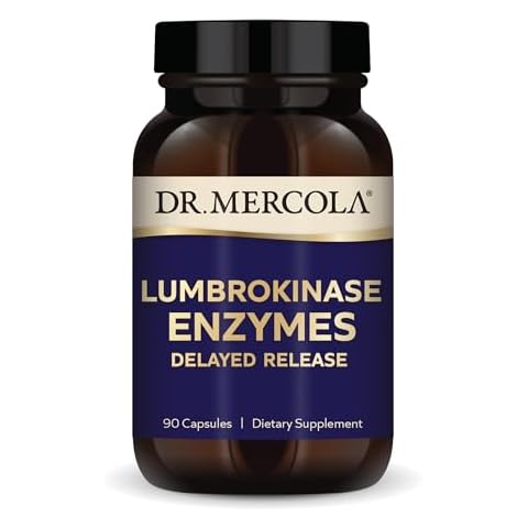 Dr. Mercola Lumbrokinase Enzymes Cover