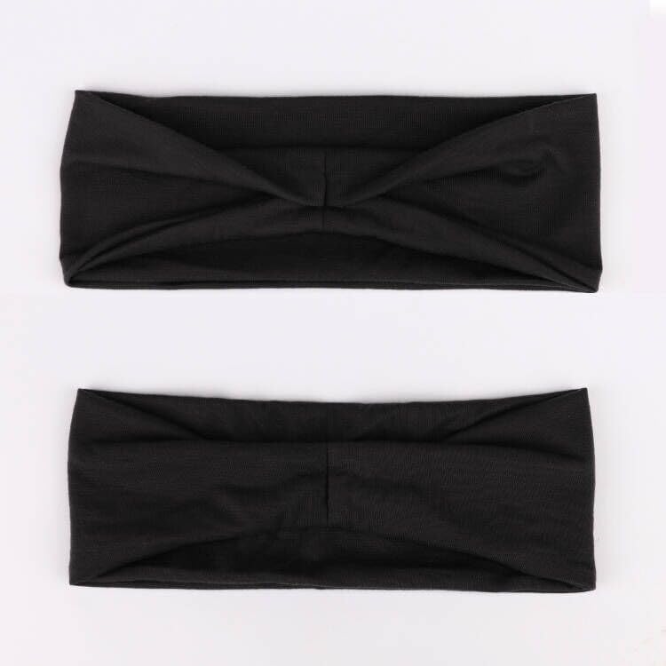 Image of DRESHOW Yoga Sports Headbands for Women Elastic Non-Slip Headbands Workout Running Hair Bands 6 Pack