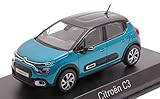 modellismo citroen ds pallas Produttore: Norev CITROEN C3 2020 BLUE WITH BLACK ROOF 1:43 - Norev - Auto Stradali - Die Cast - Modellino