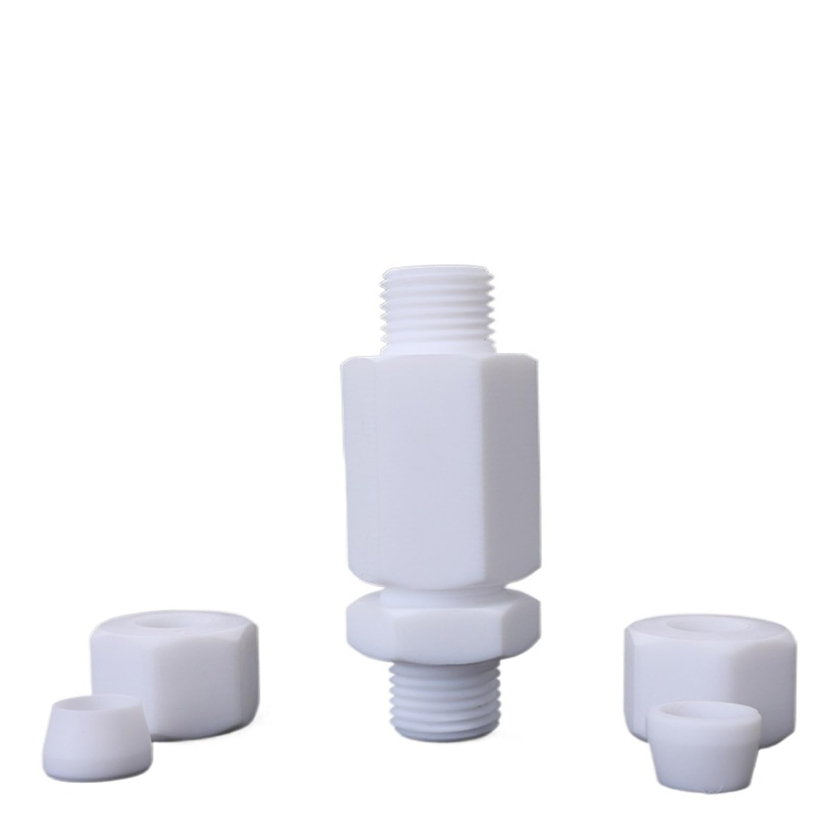 Válvula de retención unidireccional de PTFE, sin retorno, de 1/16 a 1 pulgada, 2-25 mm(25.4mm 1 Inch)