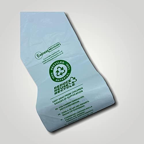 Evaness 100% Recycled Material Bin Bags with Tie Handles 20L 30L - 160 Bags