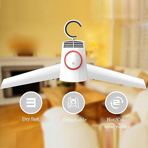 Kangkang@ Portable Mini Clothes Dryer Fast Drying Cloth Suit Hanger Dryer 220V