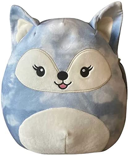 Squishmallows Official Kellytoy 16 Inch Soft Plush Squishy Toy Animals (Faldette The Blue Fox)