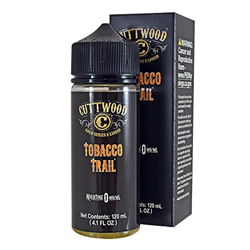 Cuttwood Classic Tobacco Trail 0mg 100ml Shortfill E-Liquid Nicotine Free