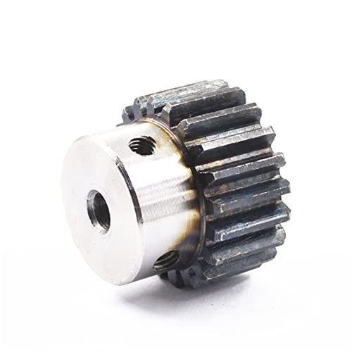 Pinion Gear, Pinion Gear 1pcs Spur Gear Pinion 2 Module 10T 12T 13T 14T 15T 16Teeth Gear 45 Steel Pinion Gear Gear Rack Transmission Motor Gears bore Shaft(10 Teeth)
