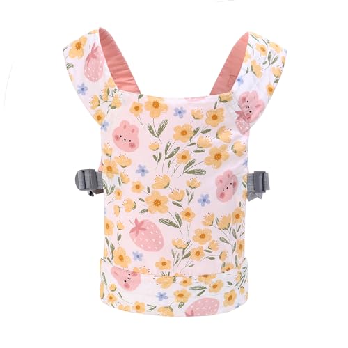 Porte-bébé pour poupée en coton Miracle Baby pour balades et jeux