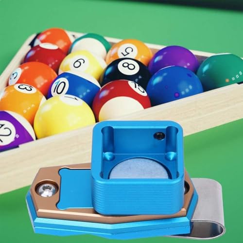 Porte-craie magnétique de billard pour ne plus jamais perdre sa craie