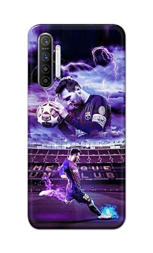 Image of Printed Hard Back Cover Case for Realme XT | Realme X2 | Oppo K5 Back Cover (Famous Football Player) -1111