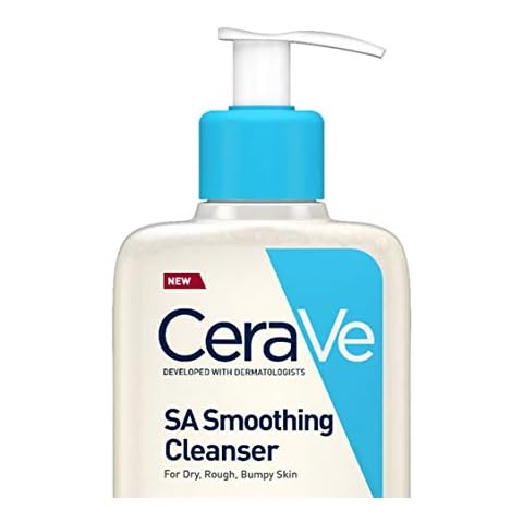 CeraVe SA Smoothing Face and Body Cleanser for Dry, Rough and Bumpy Skin 236ml with Salicylic Acid Cover