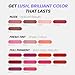 Wonderskin Wonder Blading Lip Stain Peel Off Masque, 2 Pack - Long Lasting, Waterproof & Transfer Proof Matte Brown Lip Tint Stain (Hush Masque)
