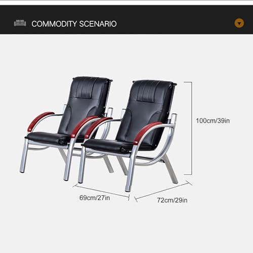 Sillas de invitados cómodas para sala de espera y banco de recepción 4