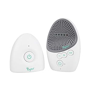 Tigex Babyfoon Easy Protect Plus, babytelefoon, oplaadbaar, met eco-modus, walkietalkie, liedje en nachtlampje