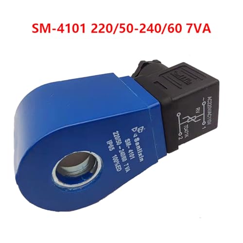 Bobine d'électrovanne D01-4102A robuste à bobinage cuivre AC220V