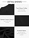 COOFANDY Men's Knit Button Down Shirts Short Sleeve Vintage Fashion Polo Shirts Casual Summer Beach Vacation Shirts Black