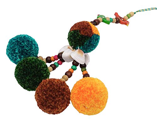 Trousseaux pour femmes ornés de pompons pour sublimer vos sacs à main - 5