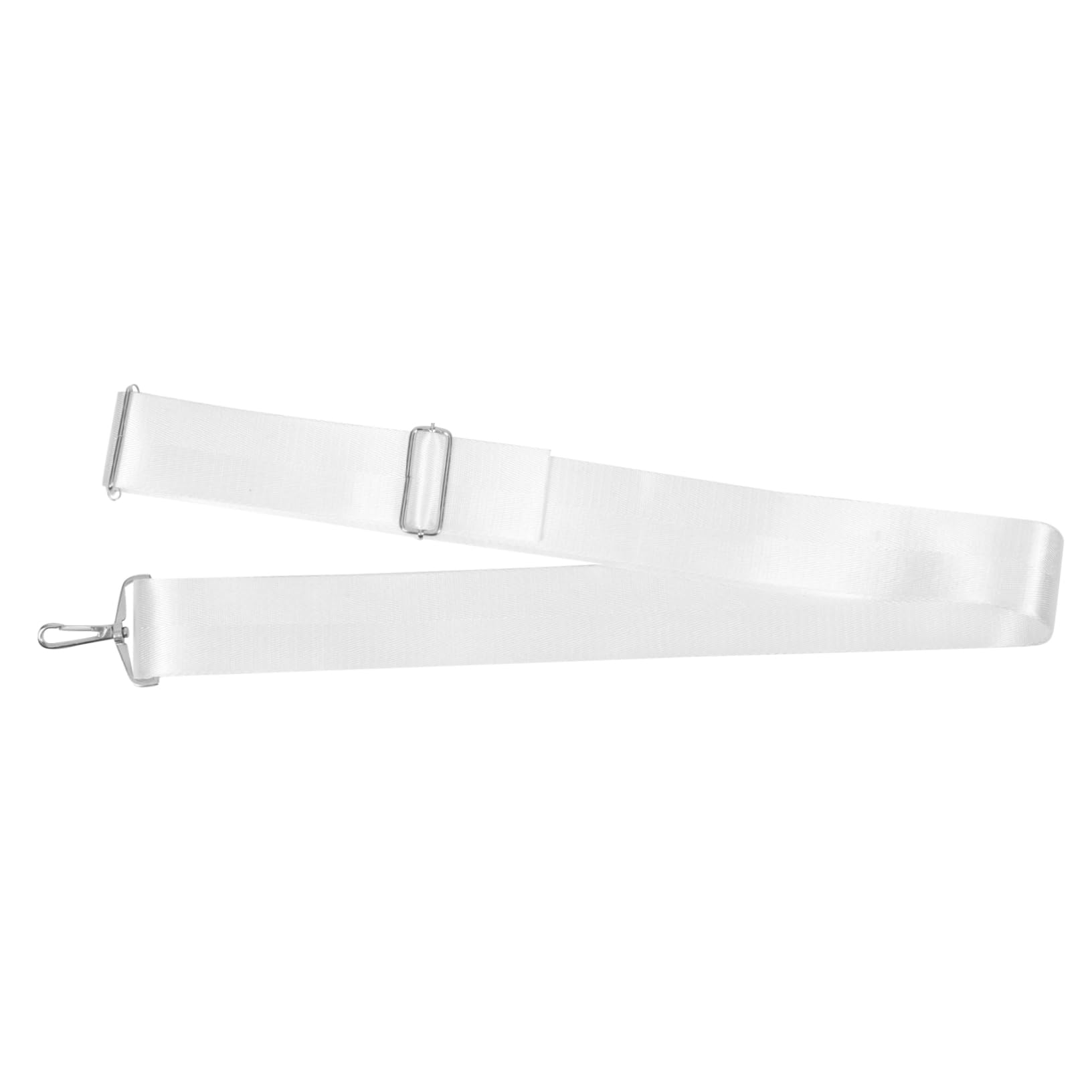 Toyvian Praktischer Tennisnetzgurt Höhenverstellbar Tennisnetzgurte Tennisnetz Mittelseil Tennis Mittelnetzgurt Tennisnetzzubehör Tragbarer Tennisnetzgurt Weißes Nylon